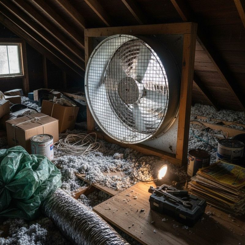 Attic Exhaust Fan Repair in Orem, UT