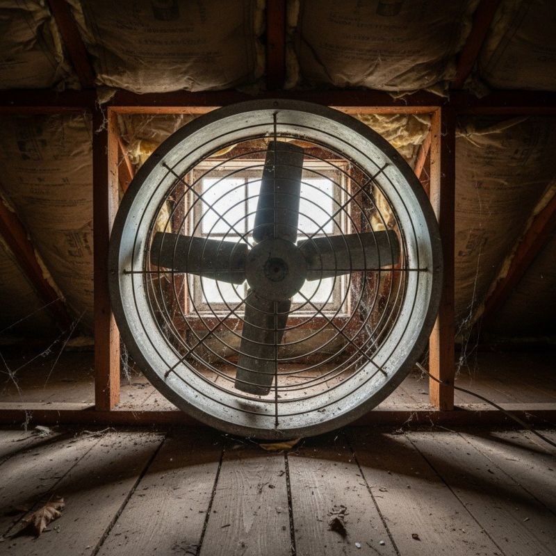 Attic Fan Replacement in Orem, UT