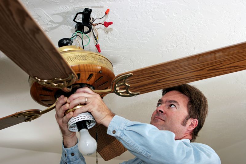 Ceiling Fan Mounting in Alpharetta, GA