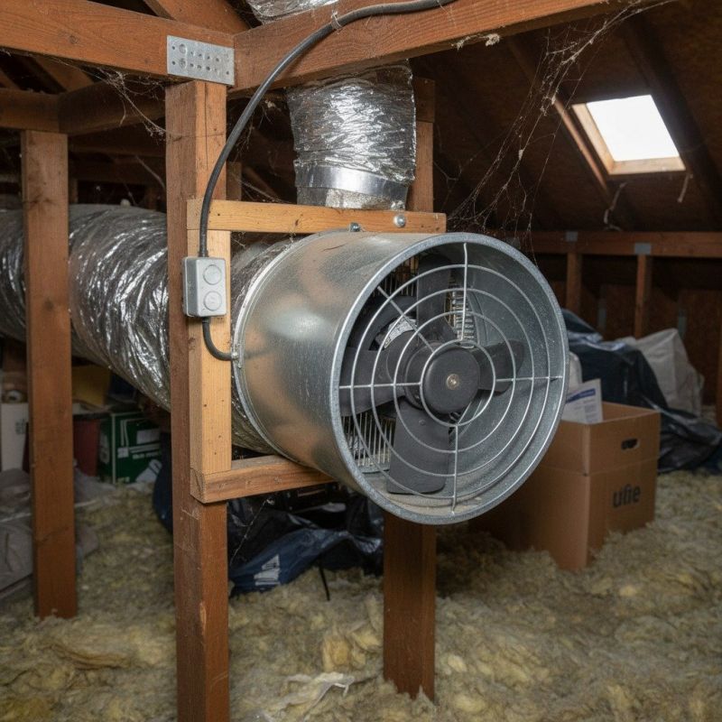 Roof Fan Replacement in Heber City, UT